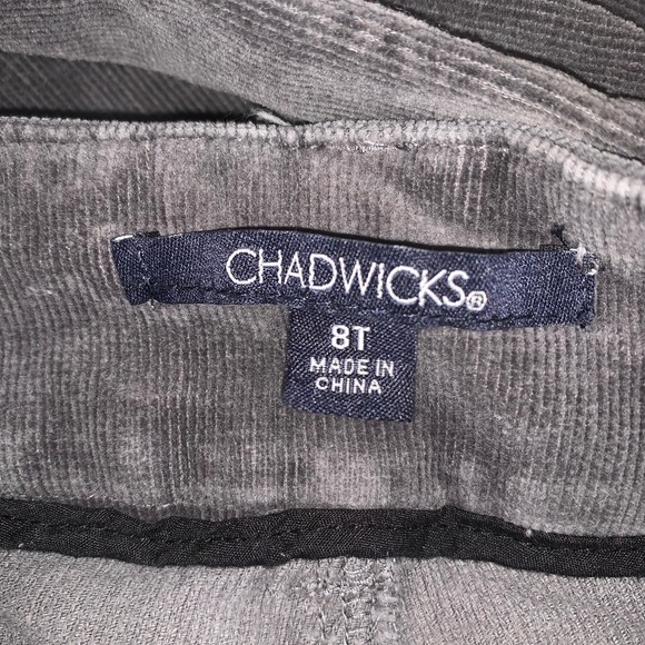 Chadwick’s gray corduroy pants size 8T - Picture 5 of 5